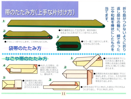 きもの の 手入れ や たたみ方 愛知県江南市きもの館なかね